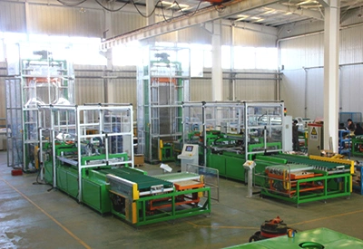 Ligne d’impression automatique à haute efficacité pour verre d’électroménager, Corée du Sud