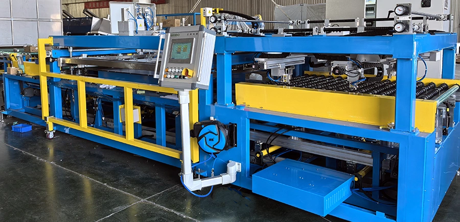 Machine de sérigraphie automatique pour verre automobile