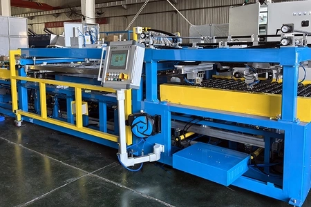Machine de sérigraphie automatique pour verre automobile