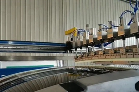 Machine de sérigraphie automatique pour verre automobile