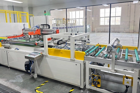 Machine automatique de sérigraphie pour verre d’électroménager