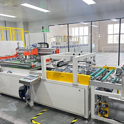 Machine automatique de sérigraphie pour verre d’électroménager