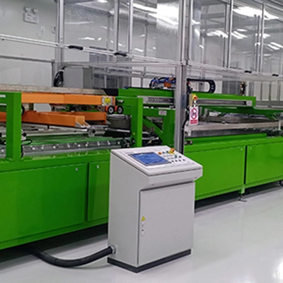 Machine automatique de sérigraphie pour verre solaire